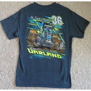 DAVE DARLAND The Peoples Champ #36 Lincoln Indiana shirt Medium Sprint Car Race